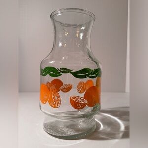 Anchor Hocking Orange juice carafe
